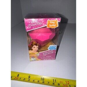 Disney Princess Royal Jewel Bath Bomb Ring inside Sweet Cherry Scent BELLE